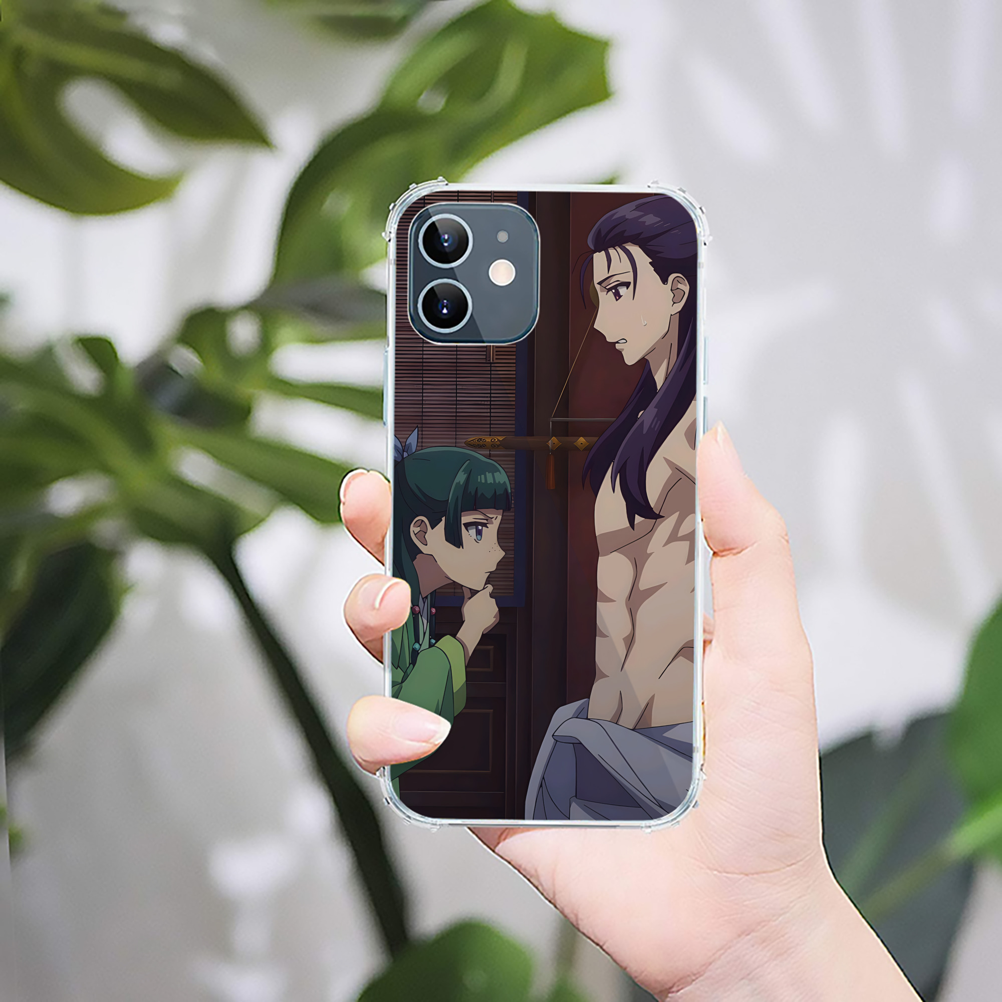 （画像用） 薬屋のひとりごと The Apothecary Diaries 【iPhone 12シリーズ対応】透明スマホケース（クリアソフトケース）